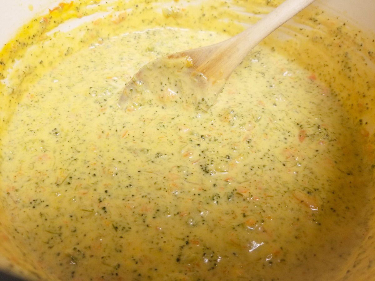 Thick & Creamy Broccoli Cheddar Soup
